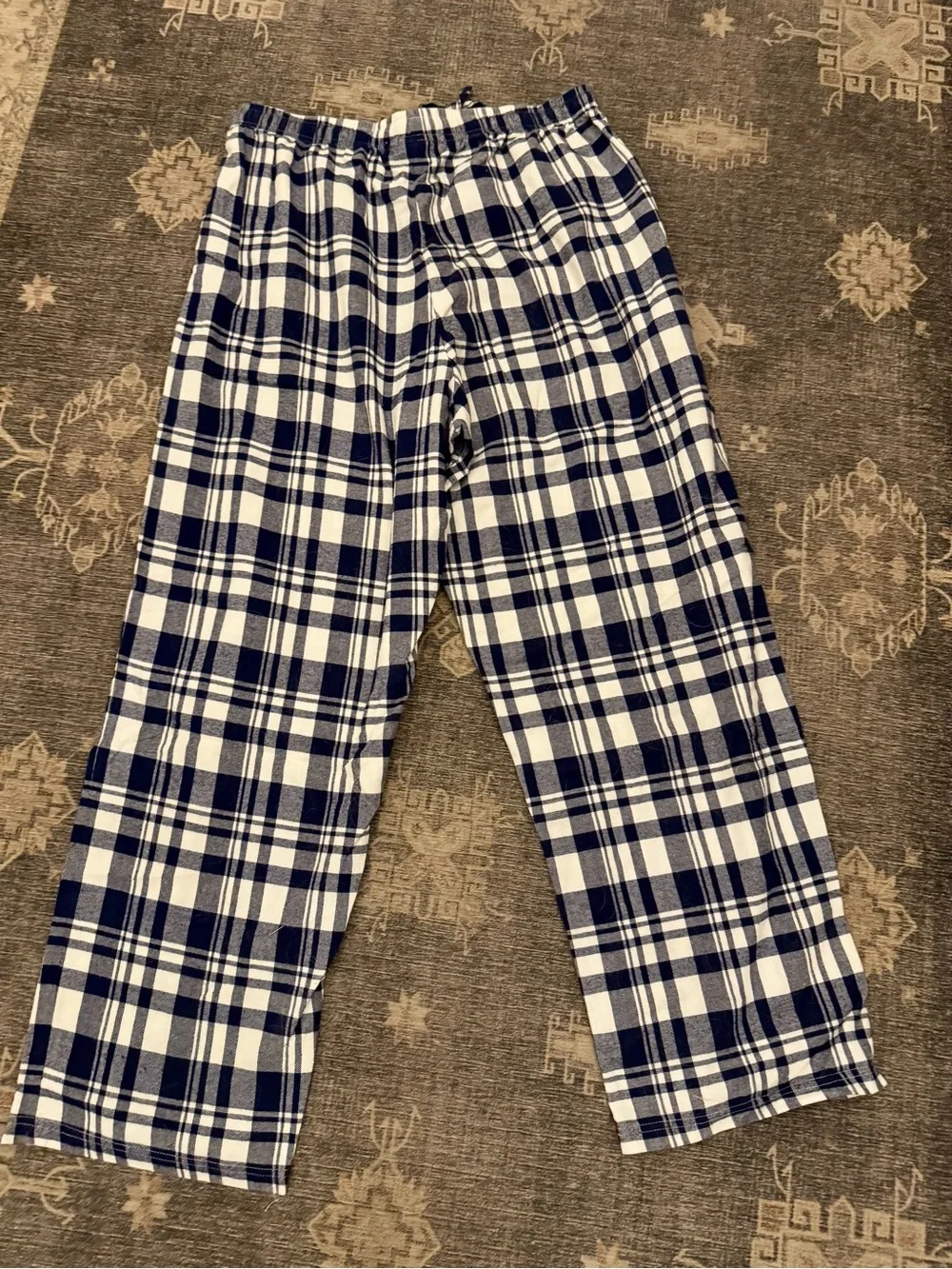 Taylor Swift Fearless (Taylor’s Version) Plaid Flannel Lounge Pajama Pants Blue